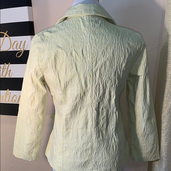 Wish Lime Green Jacket 3/4 Sleeve - Picture 4 of 6